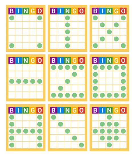 Printable Bingo Patterns Download